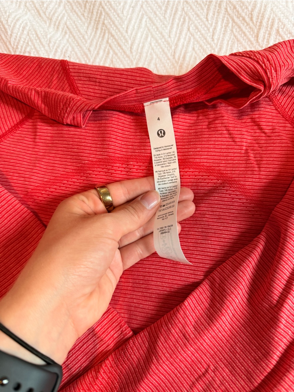 Lululemon cropped long sleeve swiftly tech - Picture 3 of 6